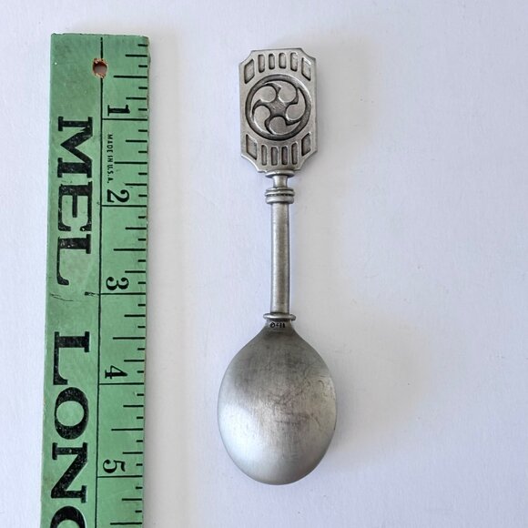 Franklin Mint Country Store Collectible Pewter Spoon Ceresota Flour Vintage Figu - Picture 4 of 4